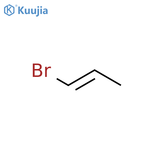trans-1-Bromo-1-propene structure