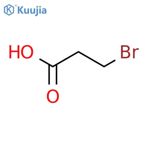3-Bromopropionic acid structure