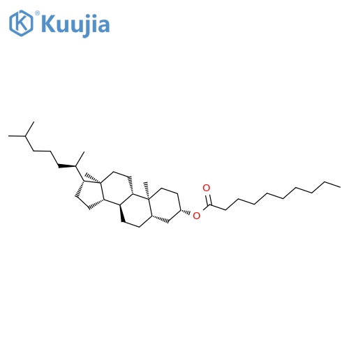 Cholestan-3-ol, decanoate, (3b,5a)- structure
