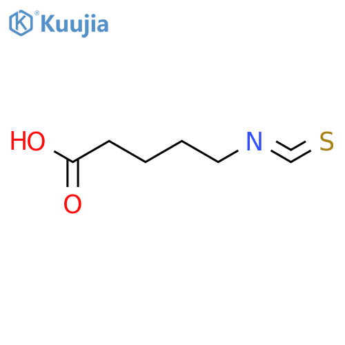 5-isothiocyanatopentanoic acid structure
