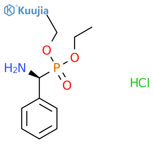 (S)-Diethoxyphosphoryl(phenyl)methanamine;hydrochloride structure