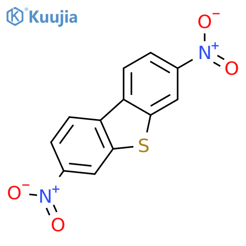 Dibenzothiophene, 3,7-dinitro- structure