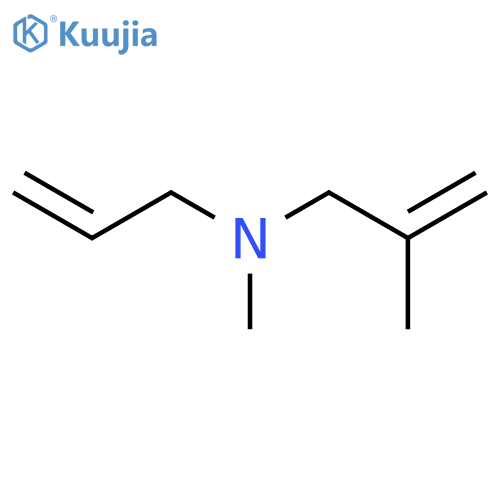 2-Propen-1-amine, N,2-dimethyl-N-2-propenyl- structure