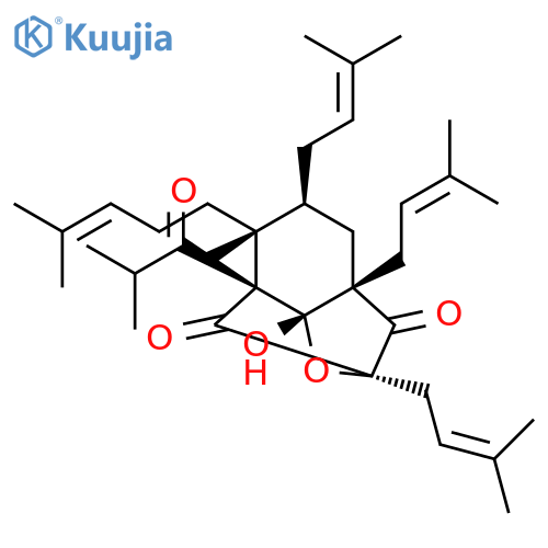8-Hydroxyhyperforin 8,1-hemiacetal structure