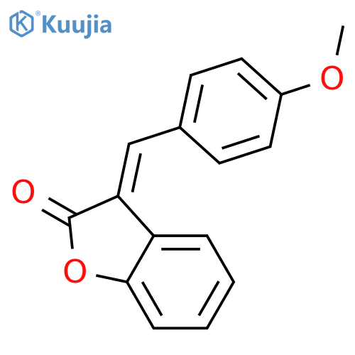 2(3H)-BENZOFURANONE, 3-[(4-METHOXYPHENYL)METHYLENE]-, (3E)- structure
