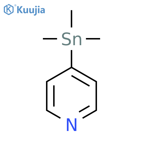 Trimethyl(4-pyridyl)tin structure
