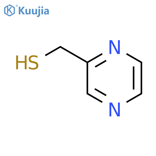 2-Mercaptomethylpyrazine structure