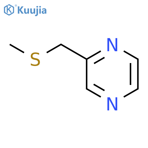 2-((Methylthio)methyl)pyrazine structure