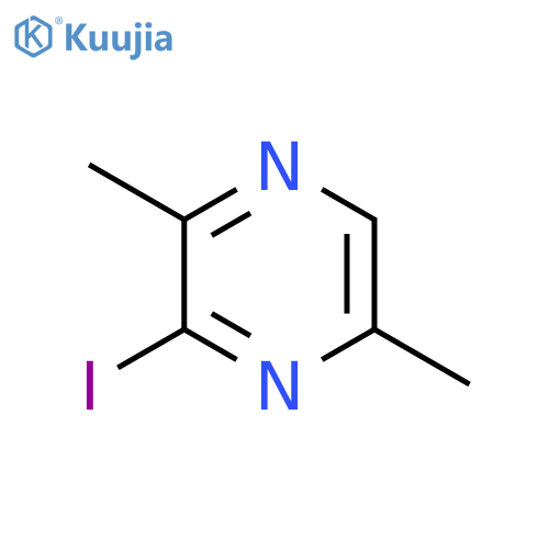 3-Iodo-2,5-dimethylpyrazine structure