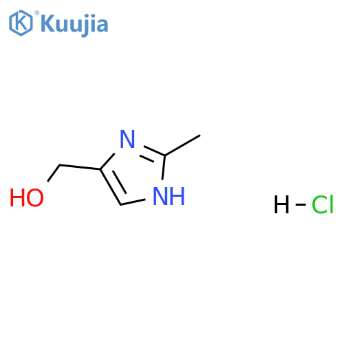 1H-Imidazole-4-methanol, 2-methyl-, monohydrochloride structure