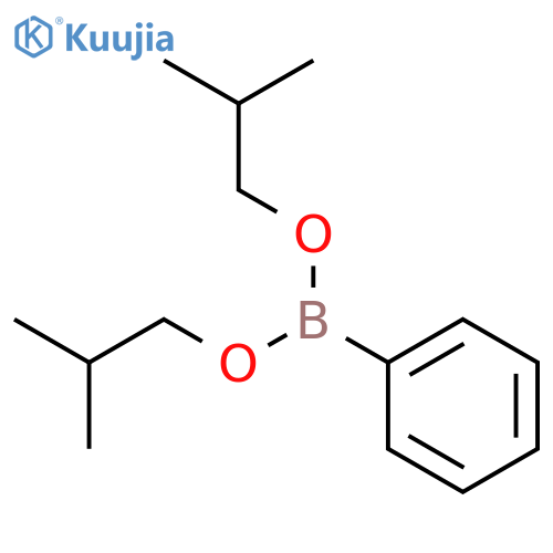boronic acid, B-phenyl-, bis(2-methylpropyl) ester structure