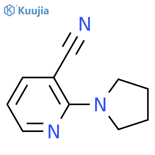 3-Cyano-2-pyrrolidinopyridine structure