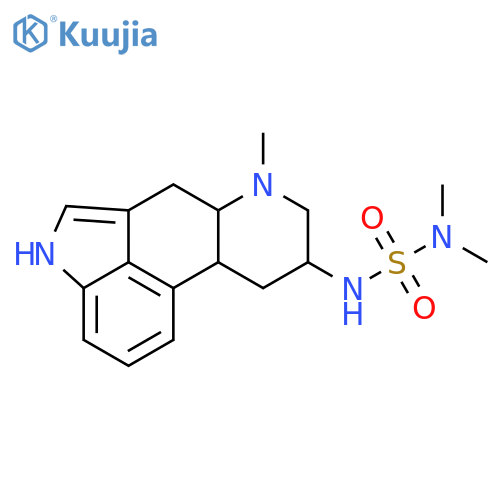 Sulfamide,N,N-dimethyl-N'-[(8a)-6-methylergolin-8-yl]- (9CI) structure