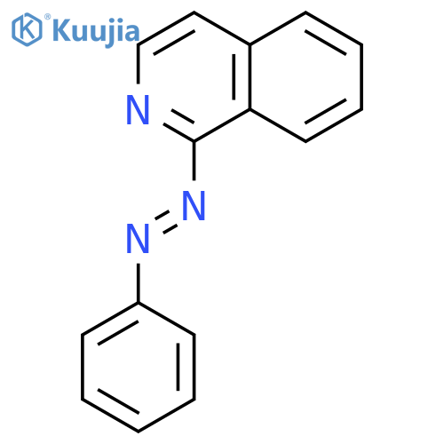 Isoquinoline, 1-(phenylazo)- structure