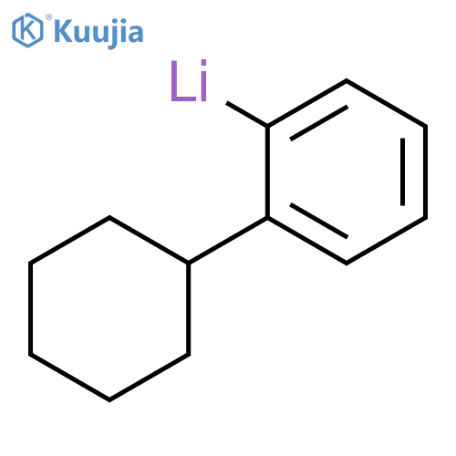 LITHIUM, (2-CYCLOHEXYLPHENYL)- structure