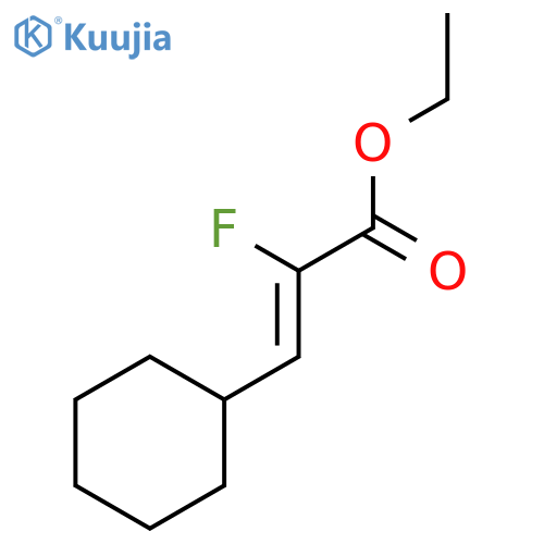 2-Propenoicacid,3-cyclohexyl-2-fluoro-,ethylester,(2Z)-(9CI) structure