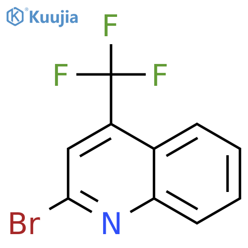 2-Bromo-4-(trifluoromethyl)quinoline structure