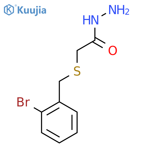 2-(2-Bromobenzyl)thioacetohydrazide structure