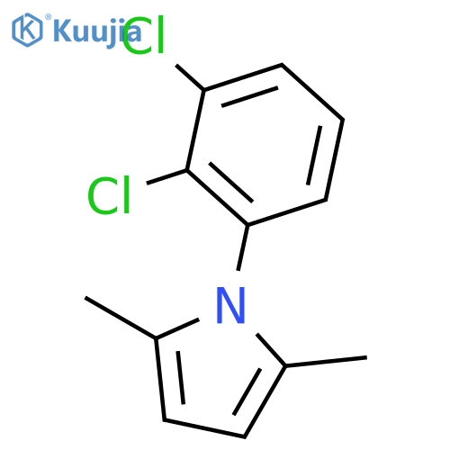 1-(2,3-dichlorophenyl)-2,5-dimethyl-1h-pyrrole structure