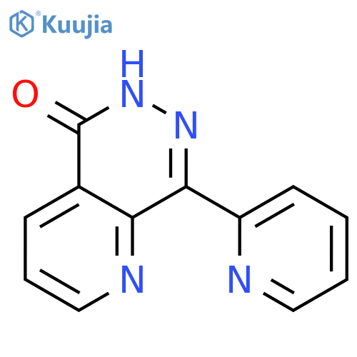 Pyrido[2,3-d]pyridazin-5(6H)-one, 8-(2-pyridinyl)- structure