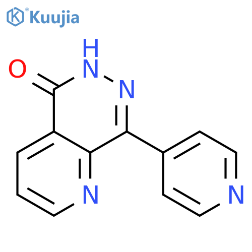 Pyrido[2,3-d]pyridazin-5(6H)-one, 8-(4-pyridinyl)- structure