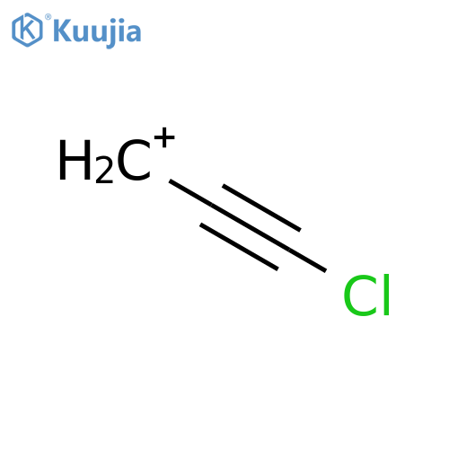2-Propynylium, 3-chloro- structure