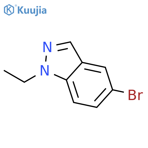5-Bromo-1-ethylindazole structure