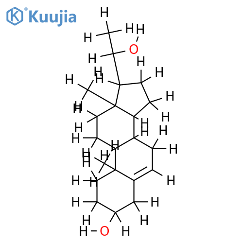 3beta,20alpha-Dihydroxy-17beta-pregn-5-en structure