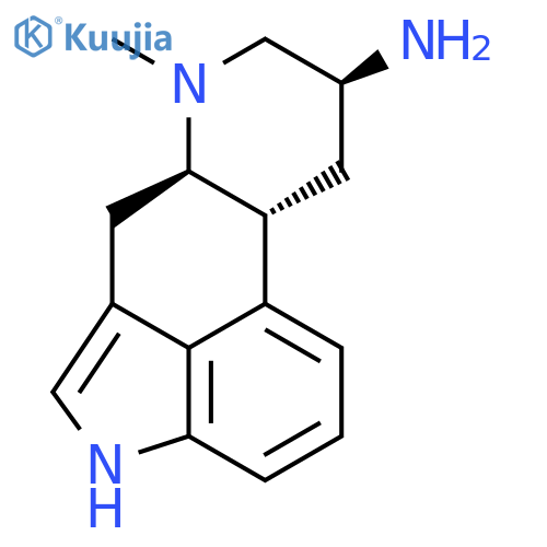 8α-Amino-6-methylergoline structure