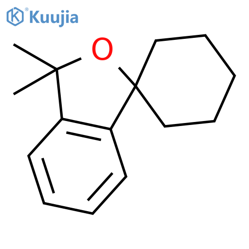 SPIRO[CYCLOHEXANE-1,1'(3'H)-ISOBENZOFURAN], 3',3'-DIMETHYL- structure