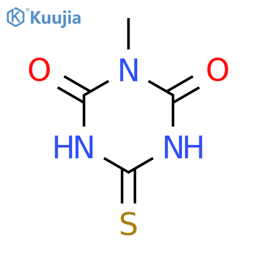 3-Methyl-6-thioxo-1,3,5-triazinane-2,4-dione structure