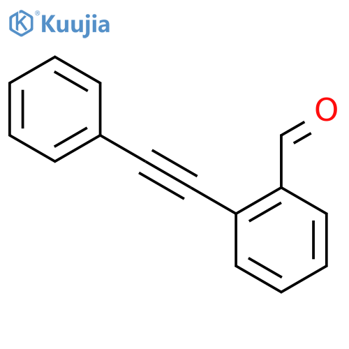 2-(Phenylethynyl)benzaldehyde structure