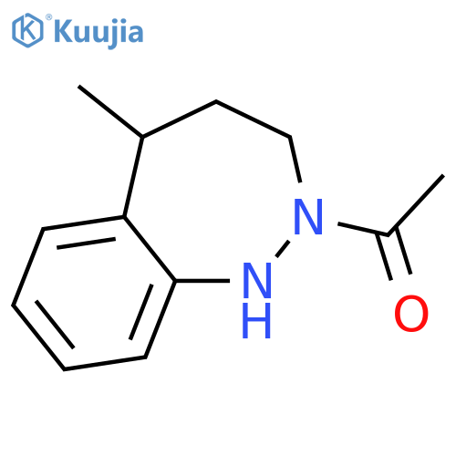 1H-1,2-Benzodiazepine, 2-acetyl-2,3,4,5-tetrahydro-5-methyl- structure