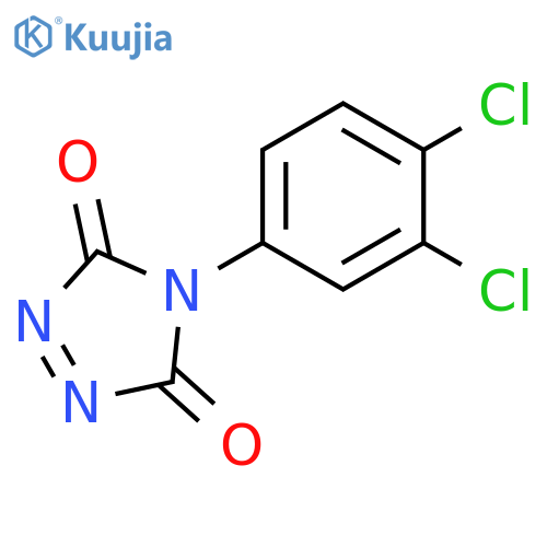 3H-1,2,4-Triazole-3,5(4H)-dione, 4-(3,4-dichlorophenyl)- structure