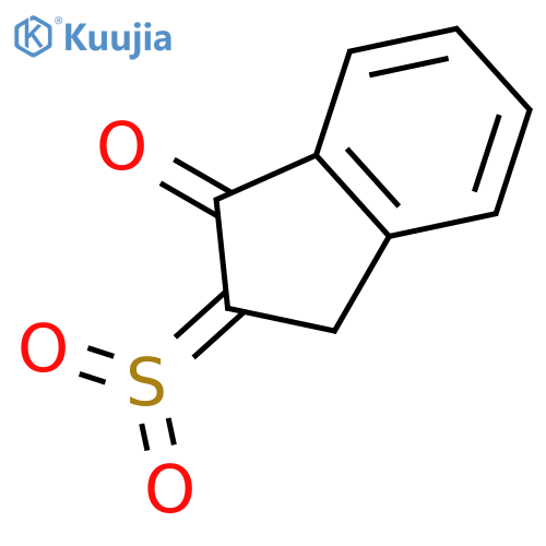 1H-INDEN-1-ONE, 2,3-DIHYDRO-2-SULFONYL- structure