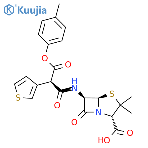 Ticarcillin cresyl structure