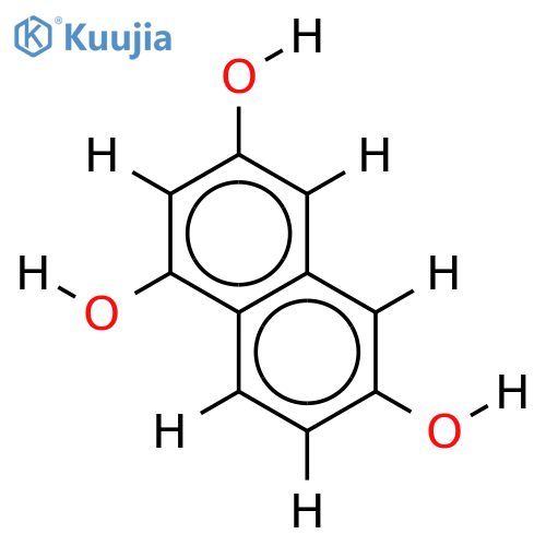 1,3,6-Naphthalenetriol,9CI, structure