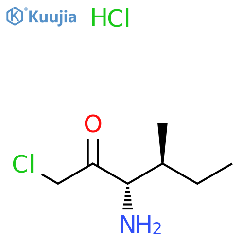 H-Ile-cmk hydrochloride structure