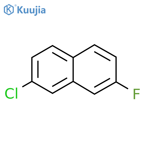 2-Chloro-7-fluoronaphthalene structure