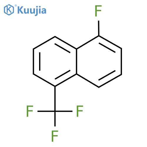 5-Fluoro-1-(trifluoromethyl)naphthalene structure