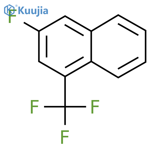 3-Fluoro-1-(trifluoromethyl)naphthalene structure