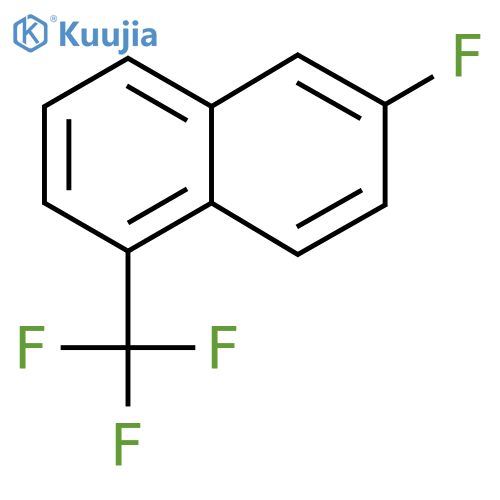 6-Fluoro-1-(trifluoromethyl)naphthalene structure
