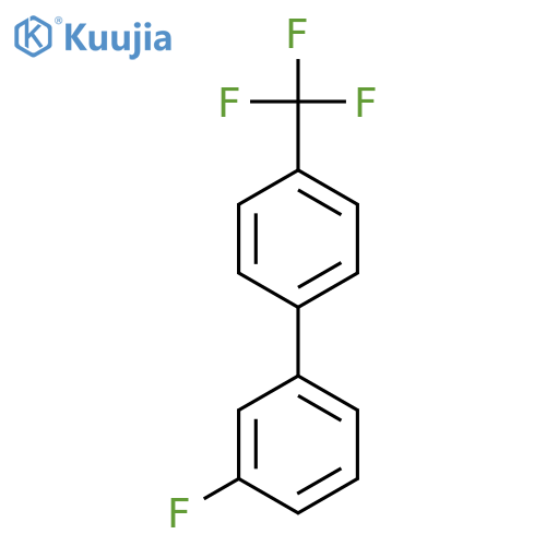 1,1'-BIPHENYL, 3-FLUORO-4'-(TRIFLUOROMETHYL)- structure