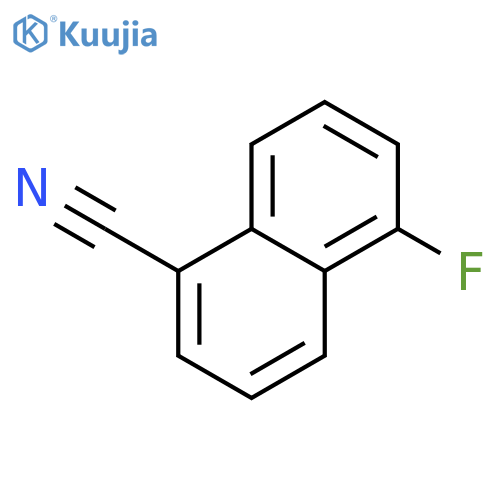 5-Fluoronaphthalene-1-carbonitrile structure