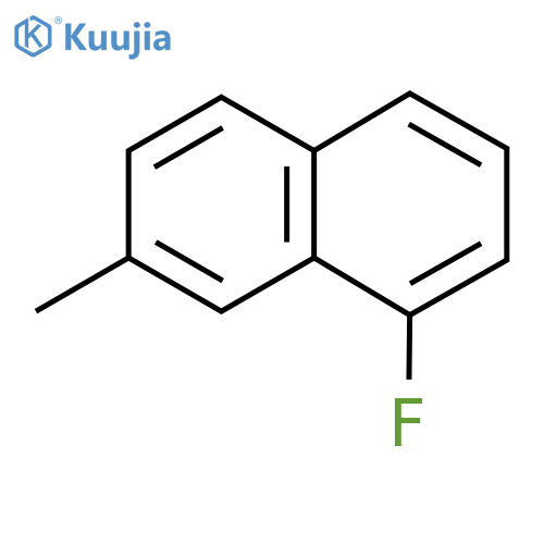 1-Fluoro-7-methylnaphthalene structure