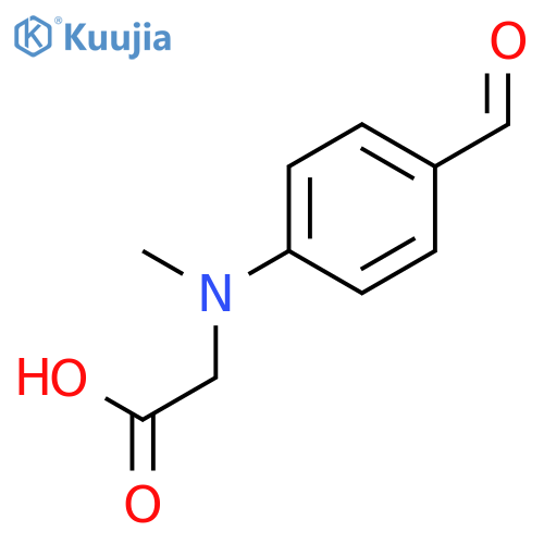 Glycine, N-(4-formylphenyl)-N-methyl- structure