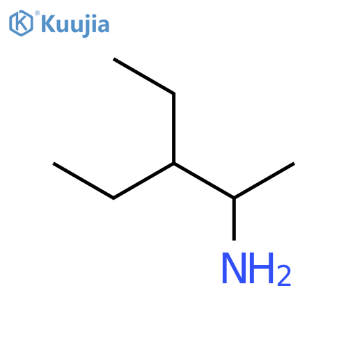 3-ethylpentan-2-amine structure