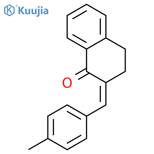 1(2H)-Naphthalenone,3,4-dihydro-2-[(4-methylphenyl)methylene]-, (2E)- structure