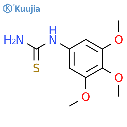 1-(3,4,5-Trimethoxyphenyl)-2-thiourea structure