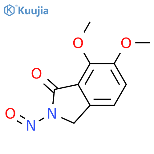 1H-Isoindol-1-one, 2,3-dihydro-6,7-dimethoxy-2-nitroso- structure